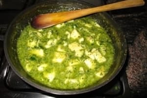 Sepia en salsa verde