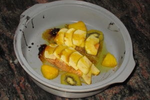 Frutas horneadas